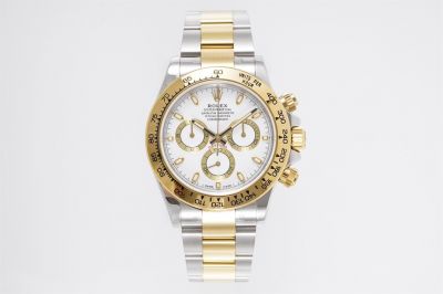 K Factory 2024 New Rolex Cosmograph Daytona 40MM CAL.4130 Watch - Gold Bezel 